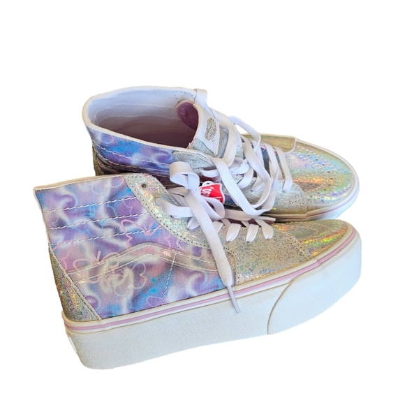 Vans Sk8-Hi Tapered Butterfly Dreams Stackform Sneakers NEW Platform - Picture 2 of 6